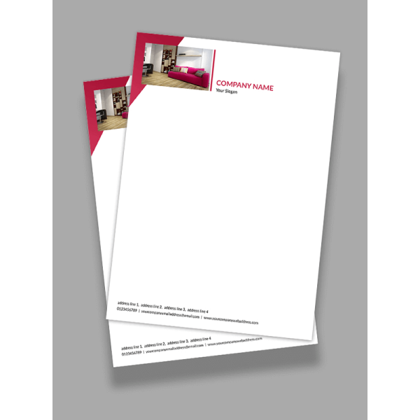 Purple Letterhead Purple Letterhead
