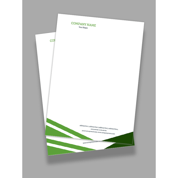 Green Letterhead Green Letterhead