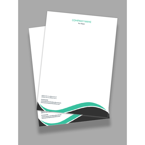 Pattern Letterhead Pattern Letterhead