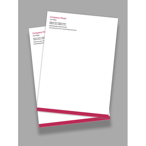 Fashion Letterhead