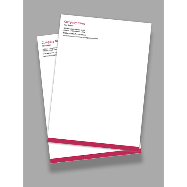 Fashion Letterhead Fashion Letterhead