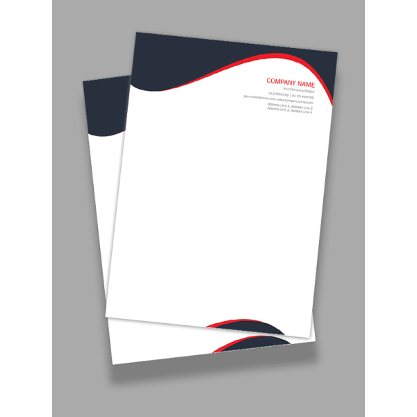 Floral Letterhead Floral Letterhead