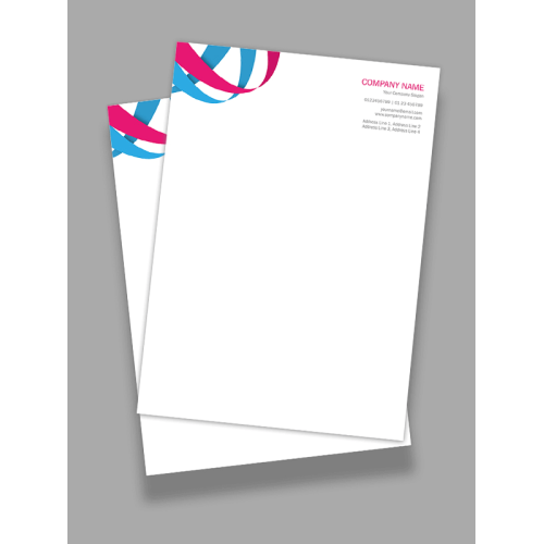 Fitness Center Letterhead