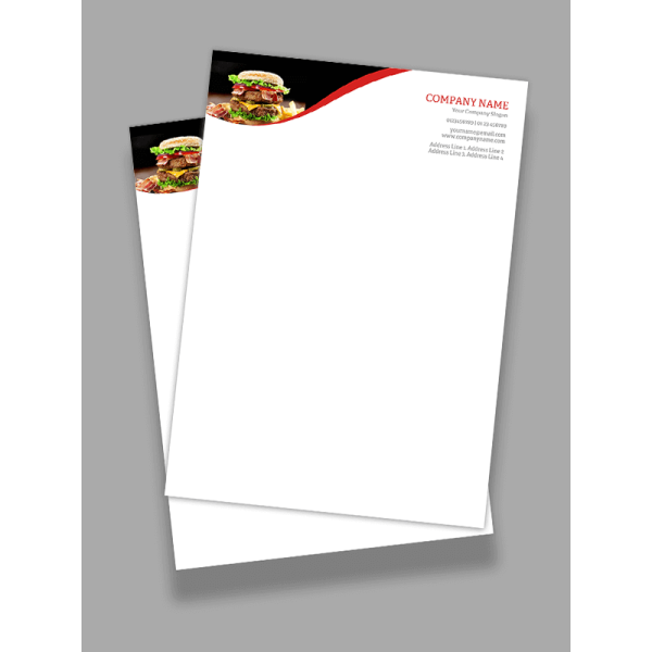 Red Letterhead Red Letterhead