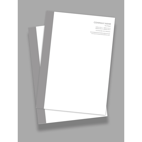 Grey Letterhead Grey Letterhead