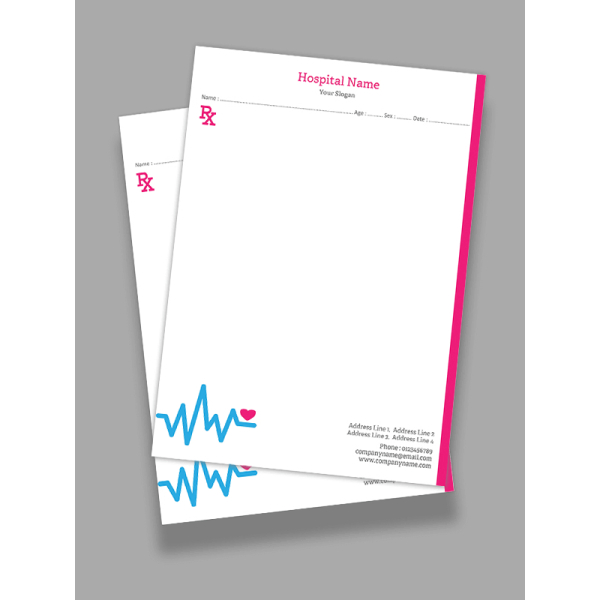 Cardiologist Prescription Pad Design Cardiologist Prescription Pad Design