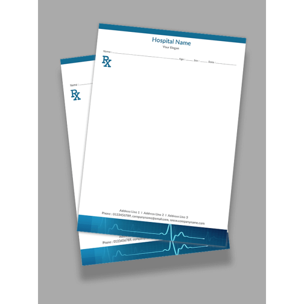 Cardiologist Prescription Pad Design Cardiologist Prescription Pad Design