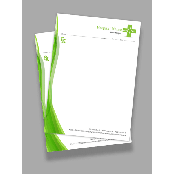 Medical Prescription Pad Design Medical Prescription Pad Design