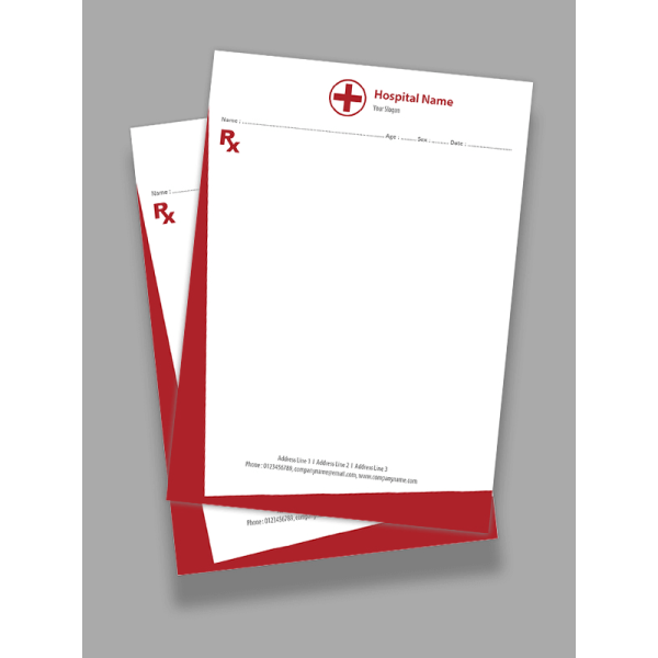 Medical Prescription Pad Design Medical Prescription Pad Design
