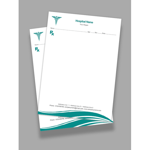 Doctor's Prescription Pad Design