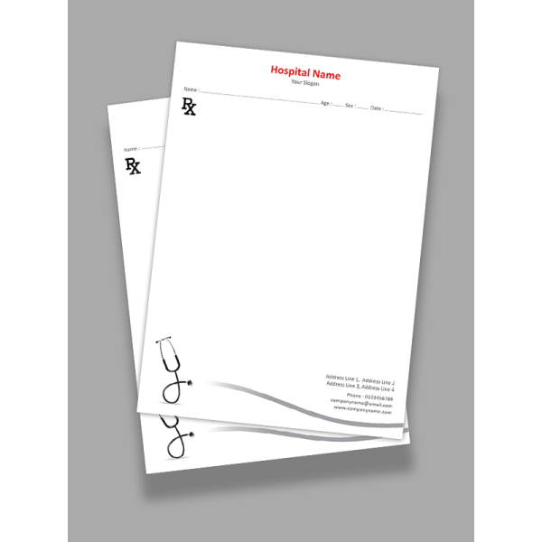 Surgeon Prescription Pad Design Surgeon Prescription Pad Design