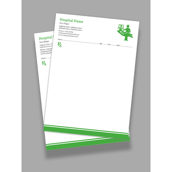 Nutritionist Prescription Pad Design Nutritionist Prescription Pad Design