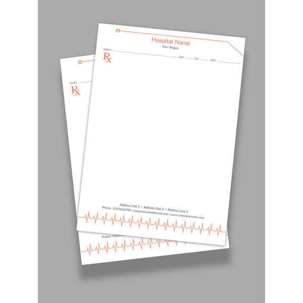 Physiotherapy Prescription Pad Design Physiotherapy Prescription Pad Design