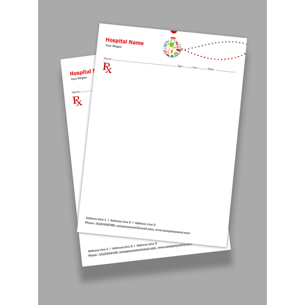neuro physician Prescription Pad Design neuro physician Prescription Pad Design