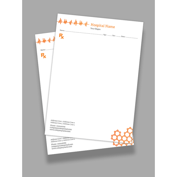 Neurosurgeon Prescription Pad Design Neurosurgeon Prescription Pad Design