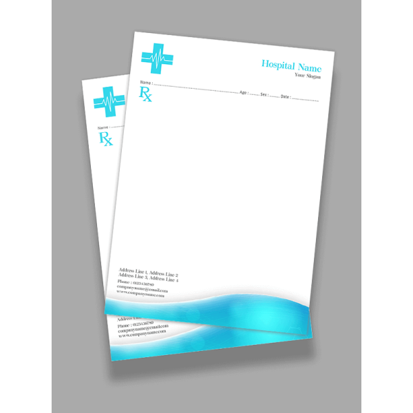 Doctors Prescription Pad Design Doctors Prescription Pad Design