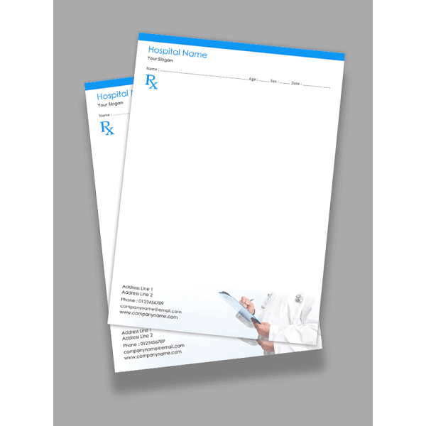Doctors Prescription Pad Design Doctors Prescription Pad Design