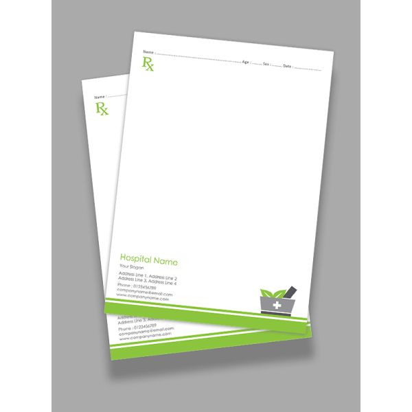 Ayurvedic Prescription Pad Design Ayurvedic Prescription Pad Design