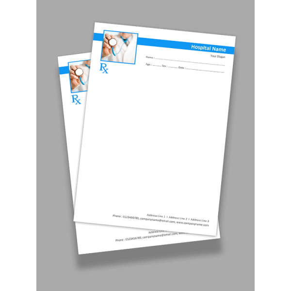Physician Prescription Pad Design Physician Prescription Pad Design