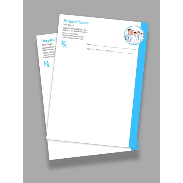 Doctors Prescription Pad Design Doctors Prescription Pad Design