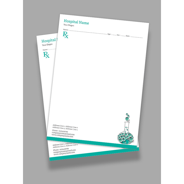 Medical Lab Prescription Pad Design Medical Lab Prescription Pad Design