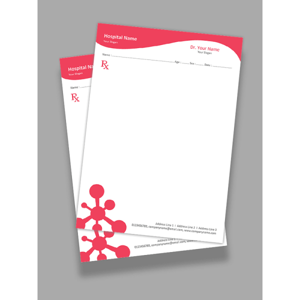 Neurosurgeon Prescription Pad Design Neurosurgeon Prescription Pad Design
