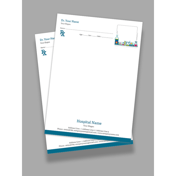 Laboratory Prescription Pad Design Laboratory Prescription Pad Design