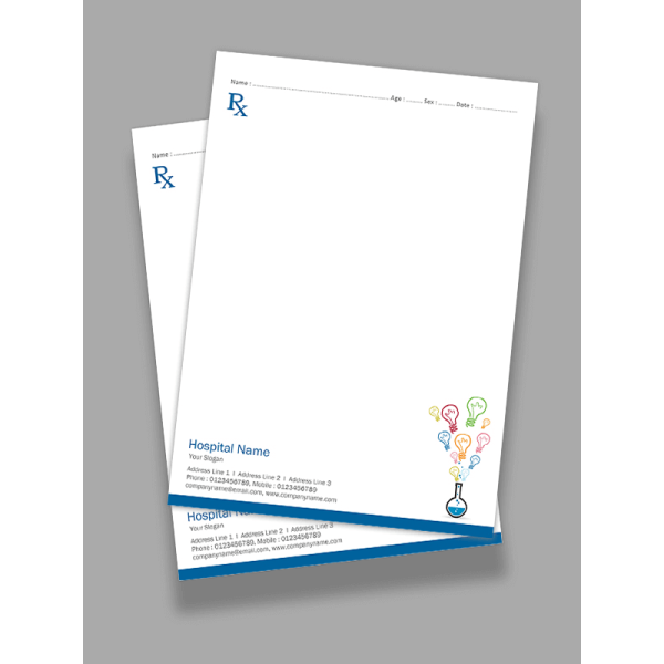 Creative Prescription Pad Design