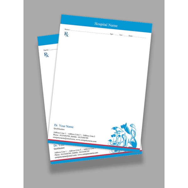 Pet care Prescription Pad Design Pet care Prescription Pad Design