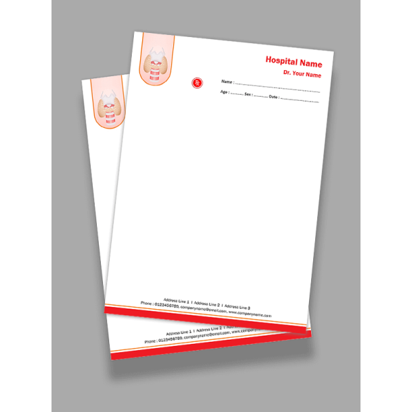 Pulmonologist Prescription Pad Design Pulmonologist Prescription Pad Design