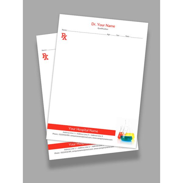 Laboratory Prescription Pad Design Laboratory Prescription Pad Design