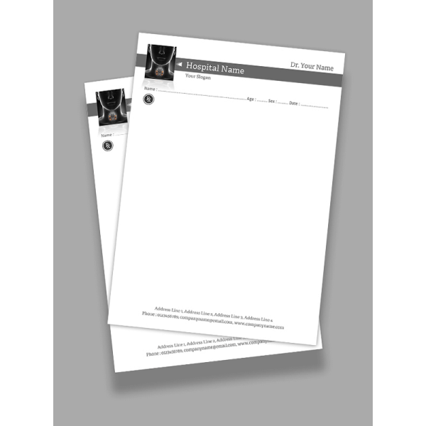 Endocrinologist Prescription Pad Design Endocrinologist Prescription Pad Design