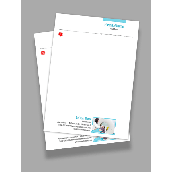 Radiologist Prescription Pad Design Radiologist Prescription Pad Design