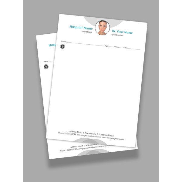 Skin Specialist Prescription Pad Design Skin Specialist Prescription Pad Design