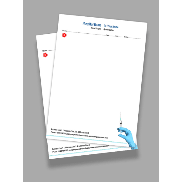 Doctors Prescription Pad Design Doctors Prescription Pad Design