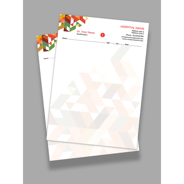 Premium Prescription Pad Design Premium Prescription Pad Design