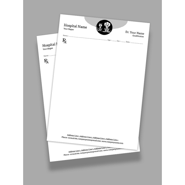 Veterinary Doctor Prescription Pad Design Veterinary Doctor Prescription Pad Design