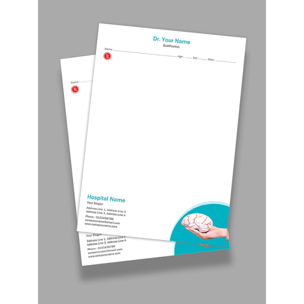 neurologist Prescription Pad Design neurologist Prescription Pad Design