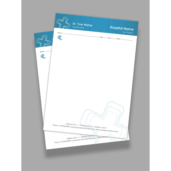 Medical Prescription Pad Design Medical Prescription Pad Design