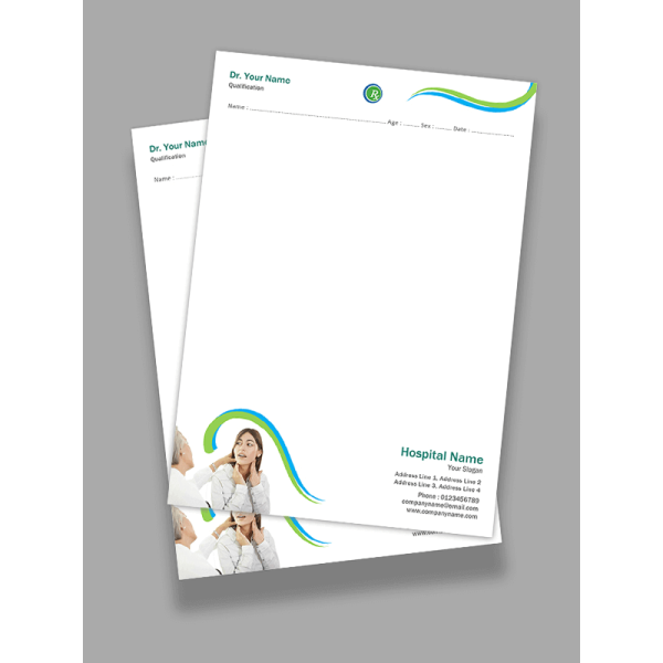 Physiotherapist Prescription Pad Design Physiotherapist Prescription Pad Design