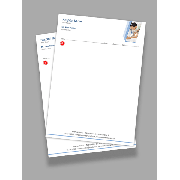Dental Specilist Prescription Pad Design Dental Specilist Prescription Pad Design