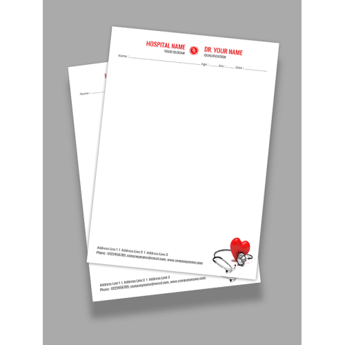 Doctor's Prescription Pad Design