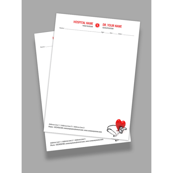 Doctors Prescription Pad Design Doctors Prescription Pad Design