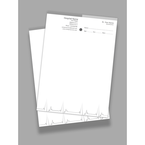 Simple Prescription Pad Design Simple Prescription Pad Design