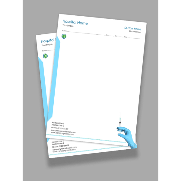 Physician Prescription Pad Design Physician Prescription Pad Design