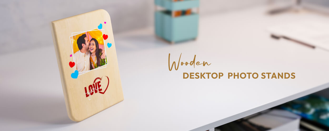 Wooden Photo Stands