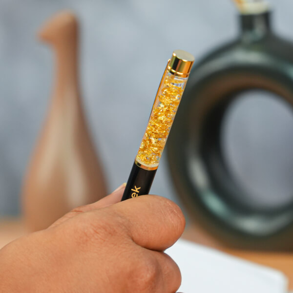 Name Pen & Keychain Combo Specifications - Glossy Finish & Metal Body