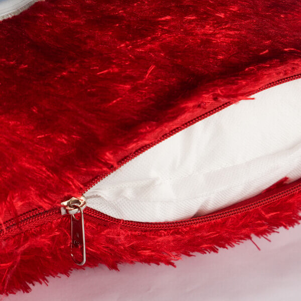 Square Shaped Fur Pillows