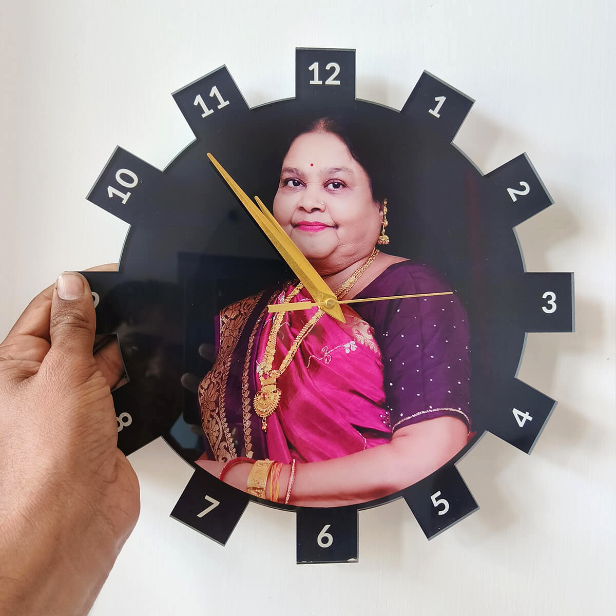 Wall Clock Customer Image Review 12