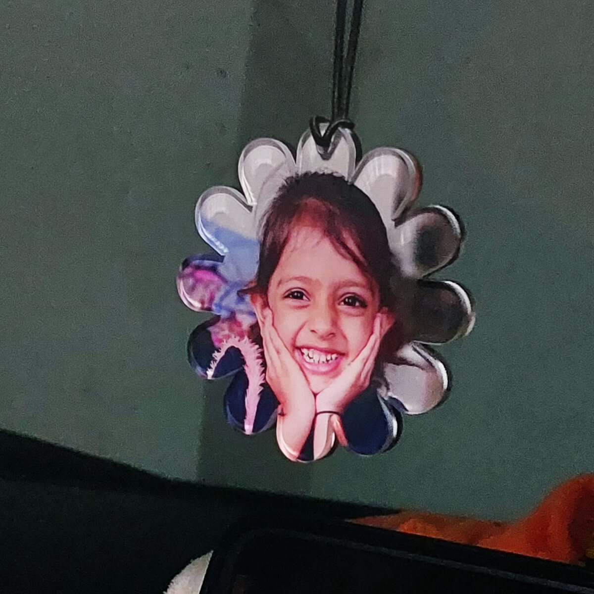 Custom photo acrylics acrylic car hanging with photo printing online